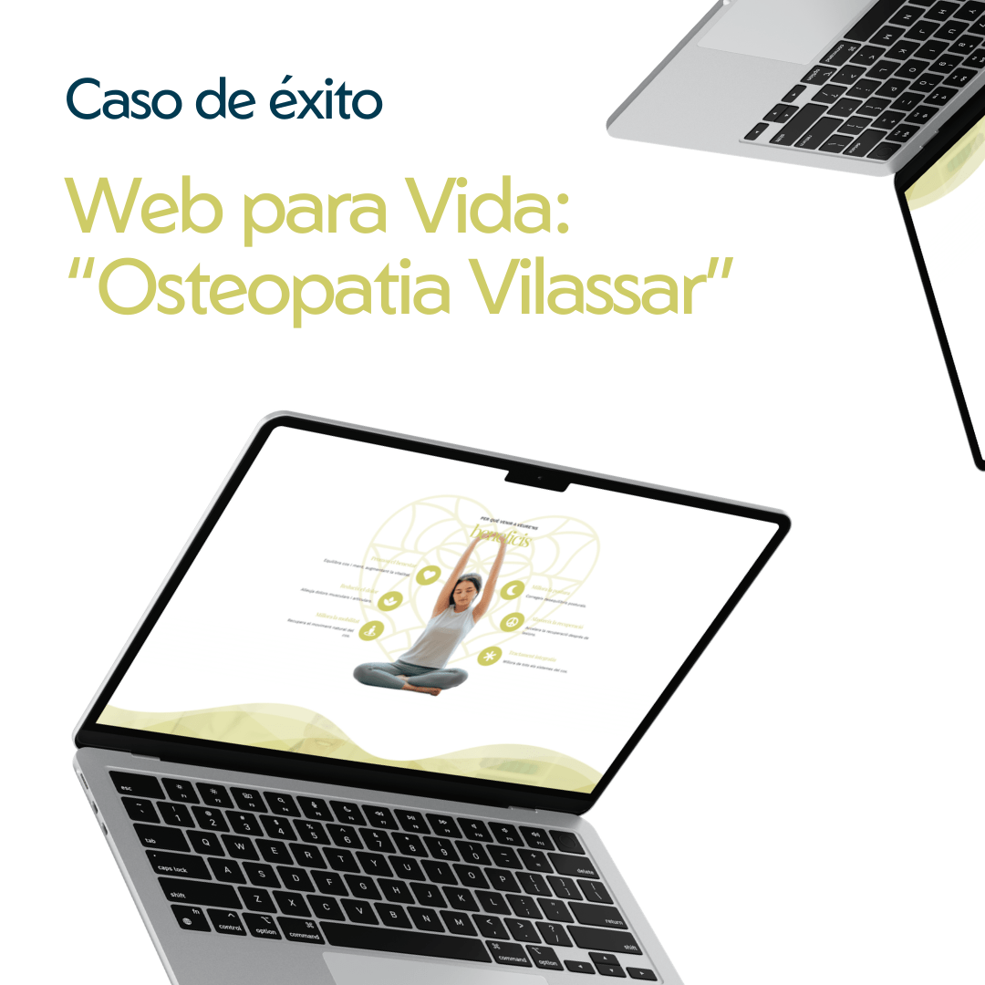 diseño web para clinica de osteopatia
